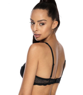 Soutiens-Gorge - Soutien-gorge rembourré noir model 162474 Mat