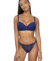 Soutiens-Gorge - Push up bleu marine model 193108 Mat