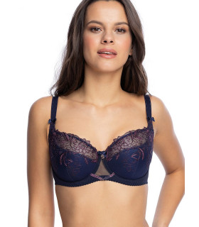 Soutiens-Gorge - Semi-soft bleu marine model 172423 Gaia