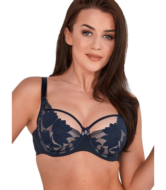 Soutiens-Gorge - Soft bleu marine model 192248 Gaia