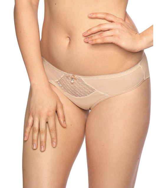 Cullotes et bas - Culottes brésiliennes beige model 140090 Gaia