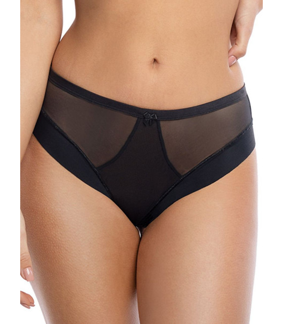 Cullotes et bas - Culottes brésiliennes noir model 172427 Gaia