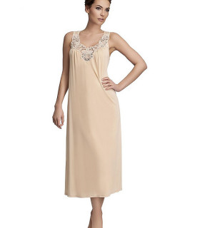 Vetements et Lingerie de Nuit - Chemise de nuit beige model 108481 Mewa