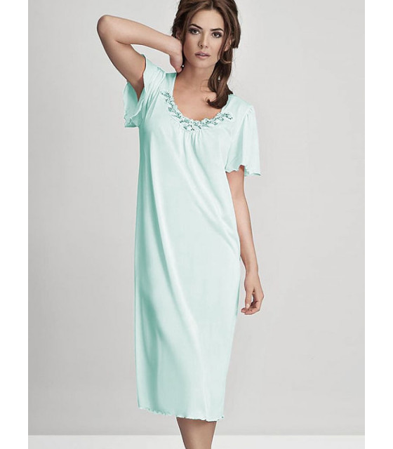 Vetements et Lingerie de Nuit - Chemise de nuit vert model 108474 Mewa