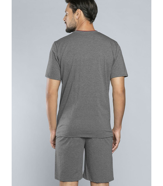 Pyjama gris model 147302 Italian Fashion