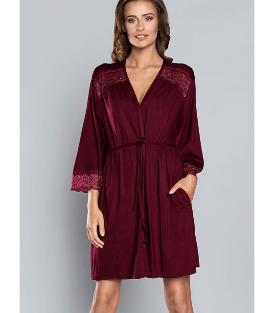 Vetements et Lingerie de Nuit - Peignoir rouge model 137666 Italian Fashion