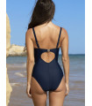 Maillots de Bain - Maillot de bain une pièce bleu marine model 194258 Madora