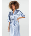 Vetements et Lingerie de Nuit - Peignoir bleu model 178905 DKaren