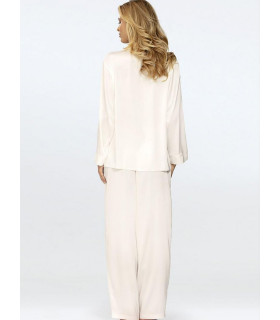 Vetements et Lingerie de Nuit - Pyjama beige model 196109 DKaren