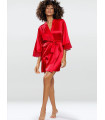 Vetements et Lingerie de Nuit - Peignoir rouge model 162176 DKaren