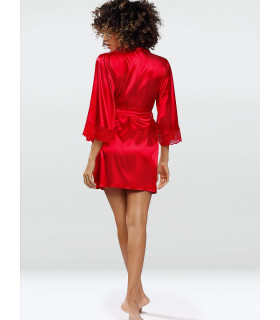 Vetements et Lingerie de Nuit - Peignoir rouge model 162176 DKaren