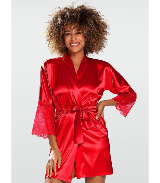 Vetements et Lingerie de Nuit - Peignoir rouge model 178916 DKaren