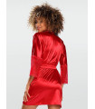 Vetements et Lingerie de Nuit - Peignoir rouge model 178916 DKaren