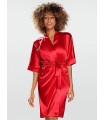 Vetements et Lingerie de Nuit - Peignoir rouge model 178902 DKaren