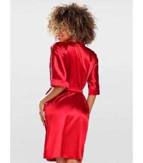 Vetements et Lingerie de Nuit - Peignoir rouge model 178902 DKaren