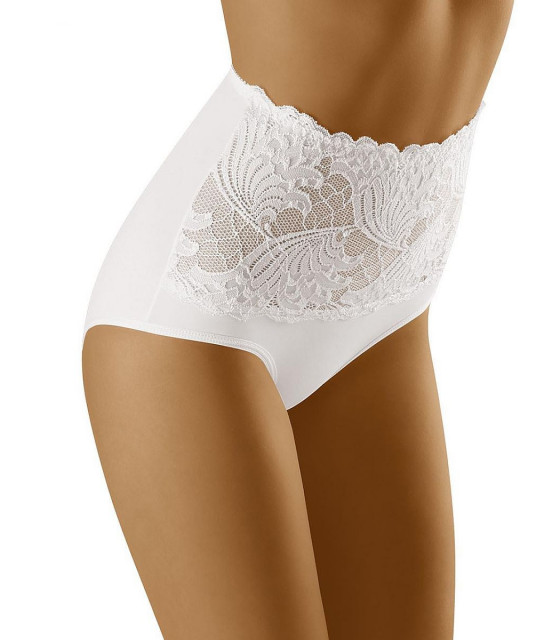 Lingerie Modelante Et Scupulante - Culottes blanc model 72043 Wolbar