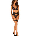 Lingerie Sexy - Ceinture noir model 164924 Obsessive