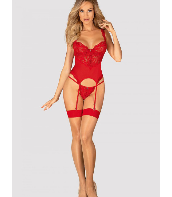 Lingerie Sexy - L`ensemble sexy rouge model 188974 Obsessive