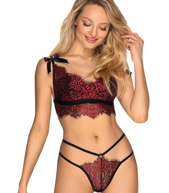 Lingerie Sexy - L`ensemble sexy rouge model 179249 Obsessive