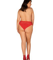 Lingerie Sexy - Culottes rouge model 161749 Obsessive