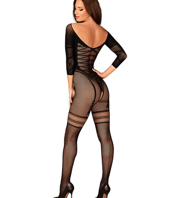 Lingerie Sexy - Bodystocking noir model 174563 Obsessive