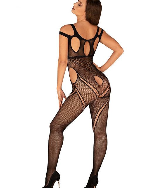 Lingerie Sexy - Bodystocking noir model 166048 Obsessive