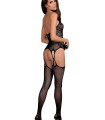 Lingerie Sexy - Bodystocking noir model 144918 Obsessive