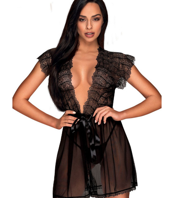 Lingerie Sexy - Robes de chambre noir model 158908 Obsessive