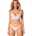 Lingerie Sexy - L`ensemble sexy blanc model 180767 Obsessive