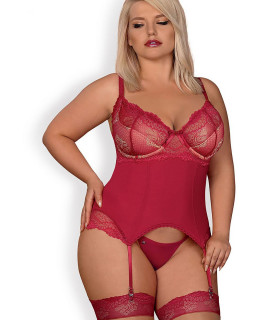 Lingerie Sexy - L`ensemble sexy rouge model 145184 Obsessive