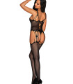 Lingerie Sexy - Bodystocking noir model 159100 Obsessive