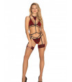 Lingerie Sexy - L`ensemble sexy rouge model 160158 Obsessive