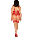 Lingerie Sexy - L`ensemble sexy rouge model 161758 Obsessive