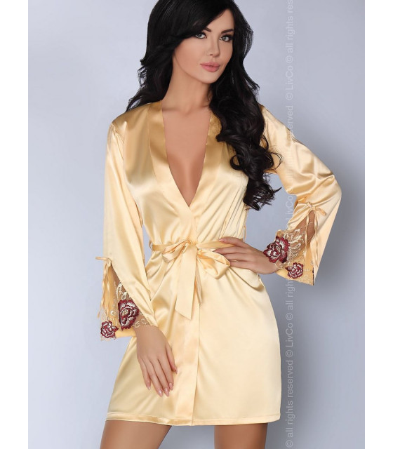 Lingerie Sexy - Robes de chambre jaune model 125495 Livia Corsetti Fashion