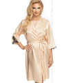 Vetements et Lingerie de Nuit - Peignoir beige model 152079 Irall