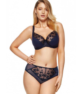 Soutiens-Gorge - Semi-soft bleu marine model 174557 Gorteks