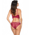 Soutiens-Gorge - Soutien-gorge rembourré rouge model 138626 Gorteks