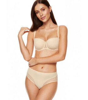 Soutiens-Gorge - Soutien-gorge rembourré beige model 179217 Gorteks