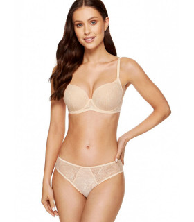 Soutiens-Gorge - Soutien-gorge rembourré beige model 188777 Gorteks