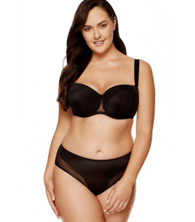 Soutiens-Gorge - Soutien-gorge rembourré noir model 190102 Gorteks