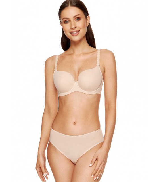 Soutiens-Gorge - Soutien-gorge rembourré beige model 186898 Gorteks