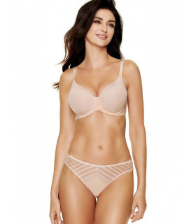 Soutiens-Gorge - Soutien-gorge rembourré beige model 153708 Gorteks