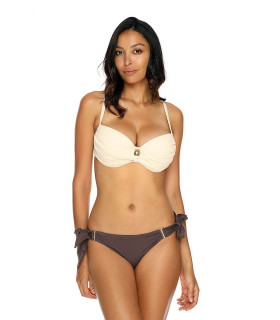 Maillots de Bain - Maillot de bain deux pièces beige model 177526 Etna