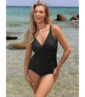 Maillots de Bain - Maillot de bain une pièce noir model 196296 Etna