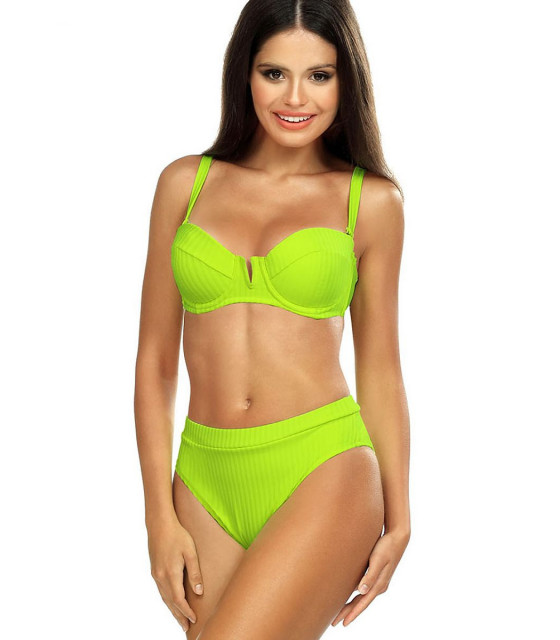 Maillots de Bain - Maillot de bain deux pièces jaune model 164076 Lorin