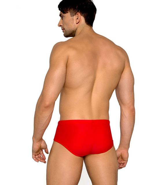 Boxeurs, Slips - Slip de bain rouge model 182794 Lorin