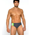 Boxeurs, Slips - Slip de bain gris model 182795 Lorin