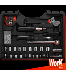 Coffret - Malette à outils 146 pièces - Elem Technic