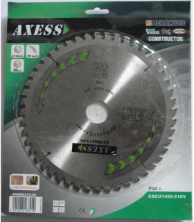 Accessoires - Lame universelle 210mm - 48 dents - Axess