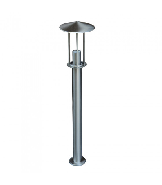 Eclairage - Borne Inox 60W E27 80cm - I-Watts Outdoor Lighting